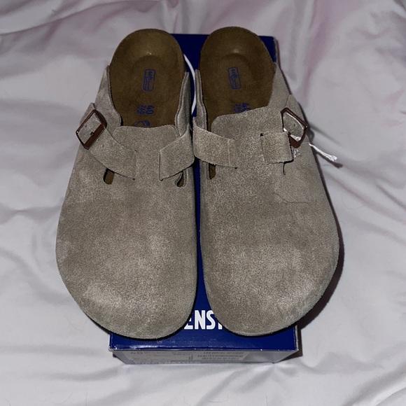 Boston Birkenstock Taupe - Picture 1 of 5